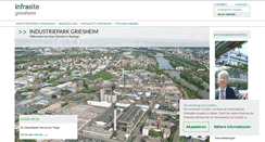 Desktop Screenshot of infrasite-griesheim.com